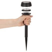 Prodotto Luci solari da giardino con picchetto, lampade da esterno per vialetti da giardino, 35 cm, 6 pezzi