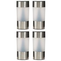 Prodotto Lampada solare LED da esterno con picchetto H14 cm set da 4 pezzi