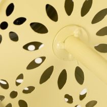 Prodotto Lampada da tavolo solare con delicato motivo floreale per balcone o terrazza, 28 cm