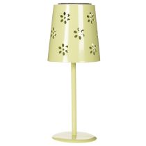 Prodotto Lampada da tavolo solare a LED con design floreale, illuminazione esterna suggestiva, 28 cm