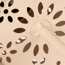 Prodotto Lampada da tavolo con motivo floreale, ad energia solare, per un'illuminazione romantica del giardino, 28 cm