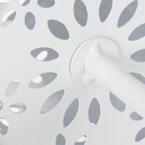 Prodotto Lampada da tavolo solare con motivo floreale per illuminare balcone, terrazzo o giardino, 28 cm