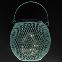 Prodotto Lanterna solare, illuminazione decorativa a LED, risparmio energetico, ideale per uso esterno, 12 cm