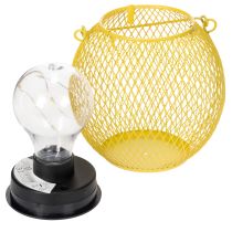 Prodotto Lanterna solare per giardino e terrazza dal design moderno in metallo, 12 cm