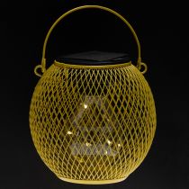 Prodotto Lanterna solare per giardino e terrazza dal design moderno in metallo, 12 cm