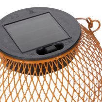 Prodotto Lanterna solare a LED per l'illuminazione suggestiva del giardino in un attraente design in metallo, 12 cm