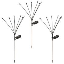 Prodotto Luci solari da esterno a LED, bastoncino, luce bianca calda, 70 cm, 3 pezzi