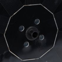 Prodotto Pompa solare per laghetti da giardino, fontana decorativa galleggiante con LED, 16 cm