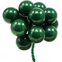 Prodotto Mini palline di Natale su filo Ø25mm vetro verde 140p