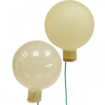 Prodotto Mini palline di Natale mix crema opaco/lucido Ø40mm 32 pz