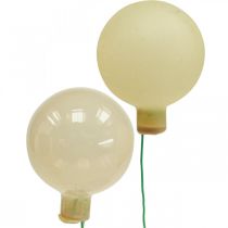 Prodotto Mini palline di Natale mix panna opaco/lucido Ø40mm 32pz