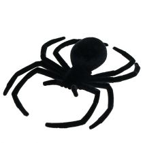 Spider Black 16cm floccato