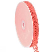 Prodotto Nastro decorativo in nastro di pizzo Corallo W16mm L20m