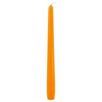 Candele coniche 250/23 Arancio 12pz
