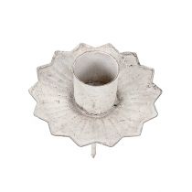 Prodotto Portacandele conico da attaccare crema Ø7cm 4 pezzi