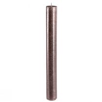 Prodotto Candele coniche laccate in rame massiccio 34x300mm 4 pz