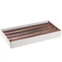 Prodotto Candele coniche laccate in rame massiccio 34x300mm 4 pz