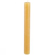 Prodotto Candele coniche miele tinta unita 34x300mm 4 pz