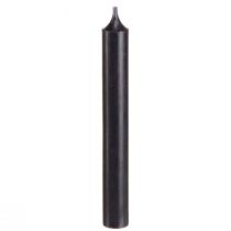 Prodotto Candele coniche candele decorazione candela nera Ø21mm 170mm 6 pz