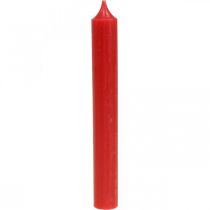 Prodotto Candele a stelo candele rosse decorazione candela Natale Ø21/170mm 6pz