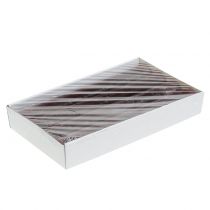 Prodotto Candele affusolate a tinta unita, bordeaux, 34 mm x 300 mm, 4 pezzi
