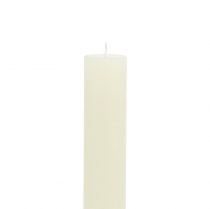 Prodotto Candele coniche crema tinta unita 34 mm x 300 mm 4 pz