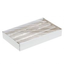 Prodotto Candele coniche champagne tinta unita 34 mm x 240 mm 4 pz