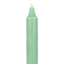 Prodotto Candele coniche PURE Candele Wenzel Verde Smeraldo 250/23mm 4 pz