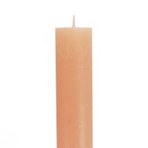 Prodotto Candele stick colorate Candele pesca arancione 34×300mm 4 pz