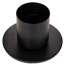Prodotto Portacandele affusolato con cilindro in vetro. Semplice e intramontabile. 31 cm