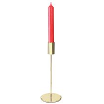 Prodotto Portacandele in metallo dorato moderno 21,5 cm 4 pezzi