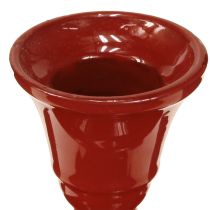 Prodotto Portacandele in metallo rosso Ø8,5cm H7cm