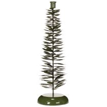 Prodotto Portacandele a forma di albero di Natale, in metallo verde, 45 cm