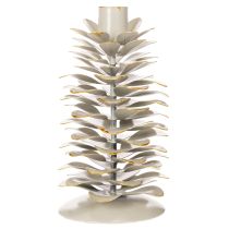 Prodotto Portacandele a forma di pigna per candele affusolate, 17 cm