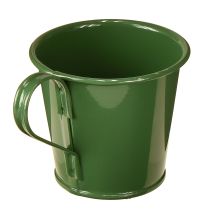 Prodotto Portacandele conico a tazza verde scuro H6cm 6 pezzi