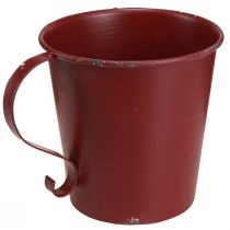 Prodotto Portacandele conico vintage tazza decorativa vino rosso Ø11cm H11cm