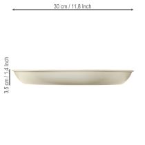 Prodotto Portacandele conico per 4 candele, portacandele, metallo grigio, Ø30cm