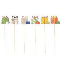 Prodotto Set regalo di segnapiante in legno, 31 cm, 12 pezzi