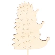 Prodotto Paletti decorativi da giardino - Famiglia di ricci colorati - 34 cm, 12 pezzi