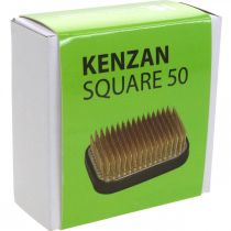 Prodotto Riccio Kenzan Rettangolare Argento Ottone 50×35mm