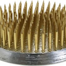 Prodotto Riccio plug-in Kenzan riccio fiore rotondo ottone argentato Ø60mm