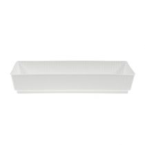 Prodotto Vassoio per prese in schiuma bagnata 23 x 8 x 4,5 bianco 10 pezzi