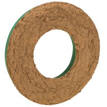 Prodotto Corona di schiuma floreale in schiuma floreale bagnata su cartone Ø30cm 2 pezzi