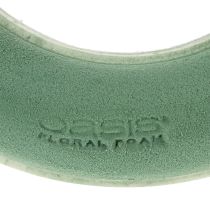 Prodotto Anello in schiuma floreale verde Ø25 cm Disposizione ghirlanda in 4 pezzi