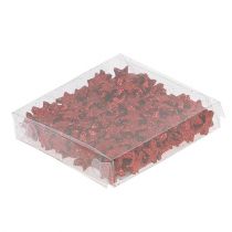 Prodotto Stella Glitter 1,5 cm per spolverare di rosso 144 pezzi
