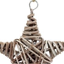 Prodotto Stella di vite marrone chiaro 15 cm da appendere 1 pezzo
