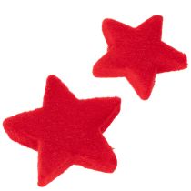 Prodotto Piccola stella decorativa, effetto floccato, 5 cm, 40 pezzi