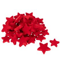 Prodotto Piccola stella decorativa, effetto floccato, 5 cm, 40 pezzi