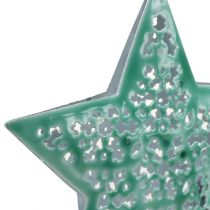 Prodotto Stella verde menta da appendere 9,5 cm 1 pezzo