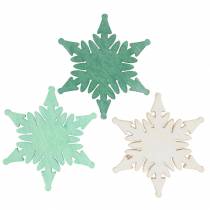 Prodotto Stelle di Natale da spargere Verde, Bianco Assortiti 4cm 72pezzi